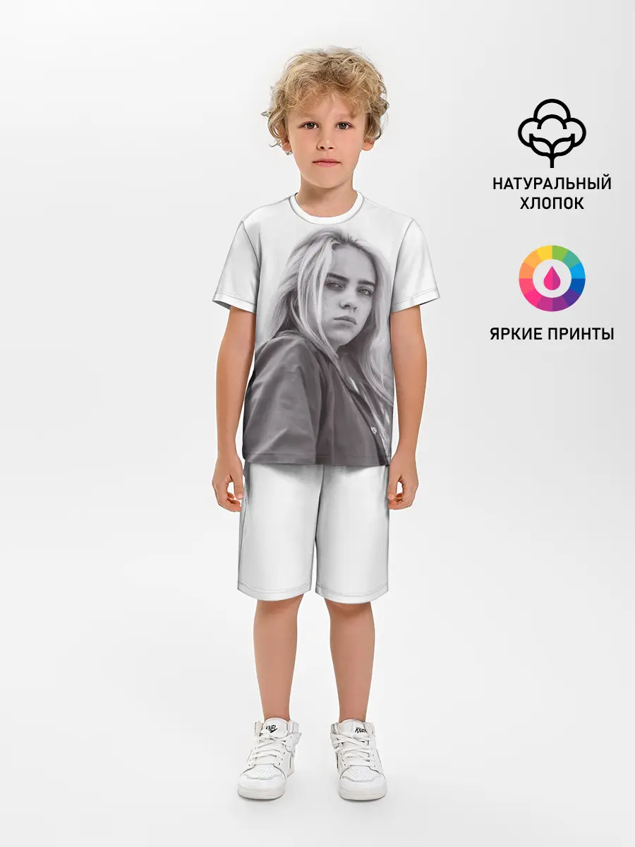 Детская пижама с шортами / BILLIE EILISH