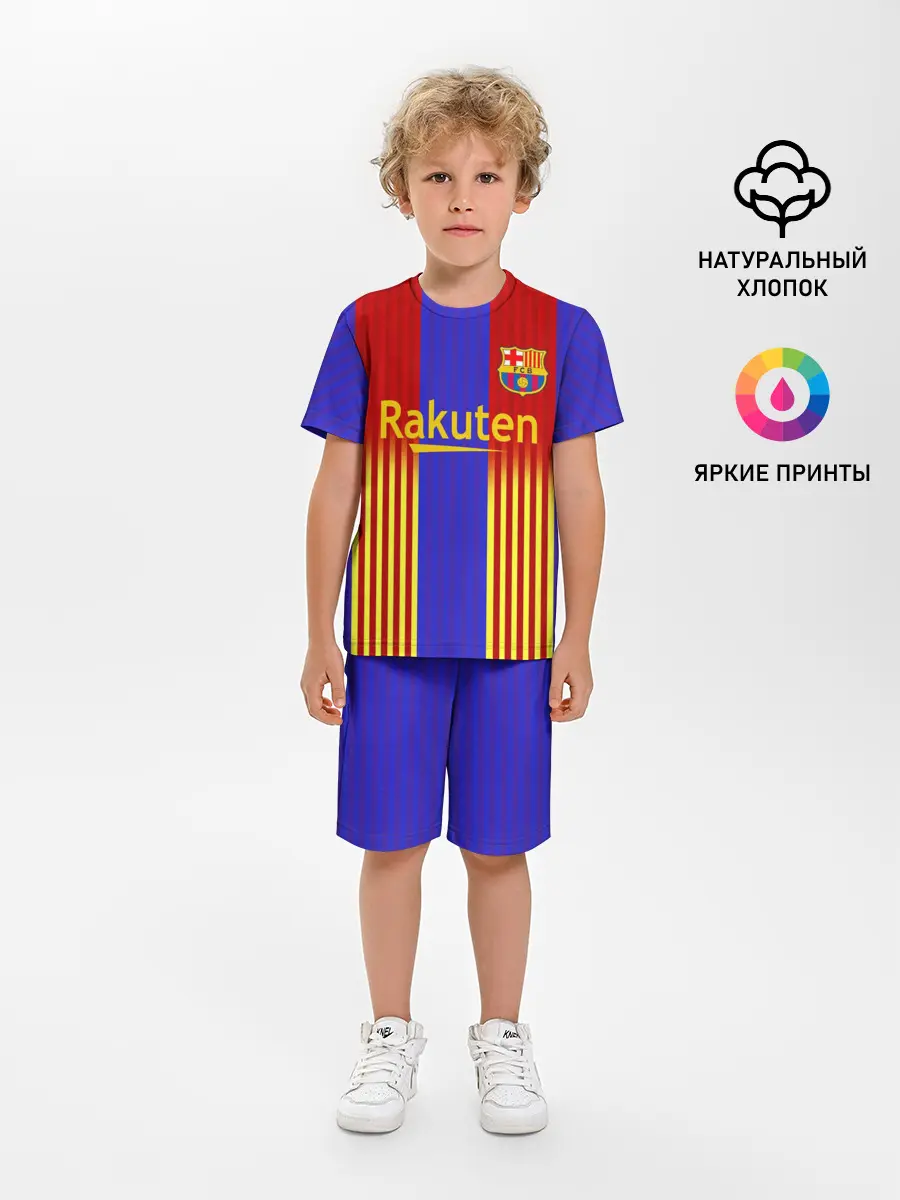 Детская пижама с шортами / Barcelona | 2020-2021 г