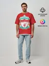 Мужская футболка оверсайз / F.C. LIVERPOOL