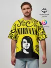 Мужская футболка оверсайз / NIRVANA