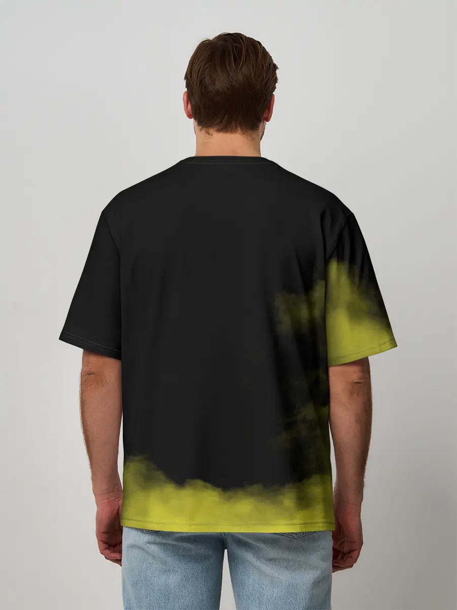 Мужская футболка оверсайз / КНЯZZ Гимн Шута