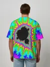 Мужская футболка оверсайз / NEON PSY