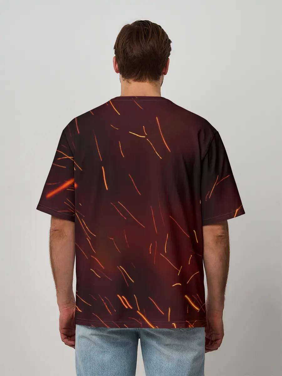 Мужская футболка оверсайз / TITANFALL 2