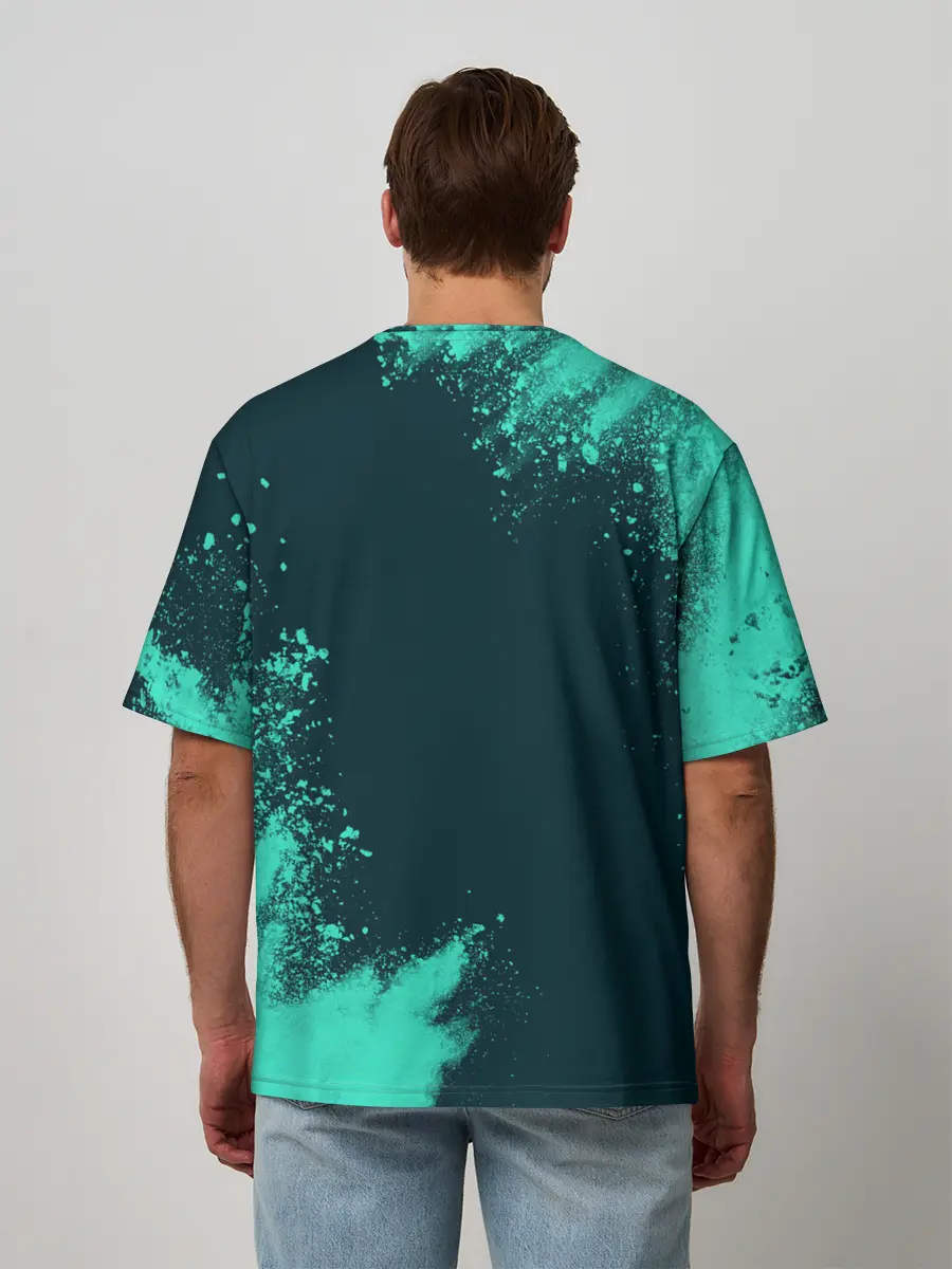 Мужская футболка оверсайз / AMONG US - ПОНИ