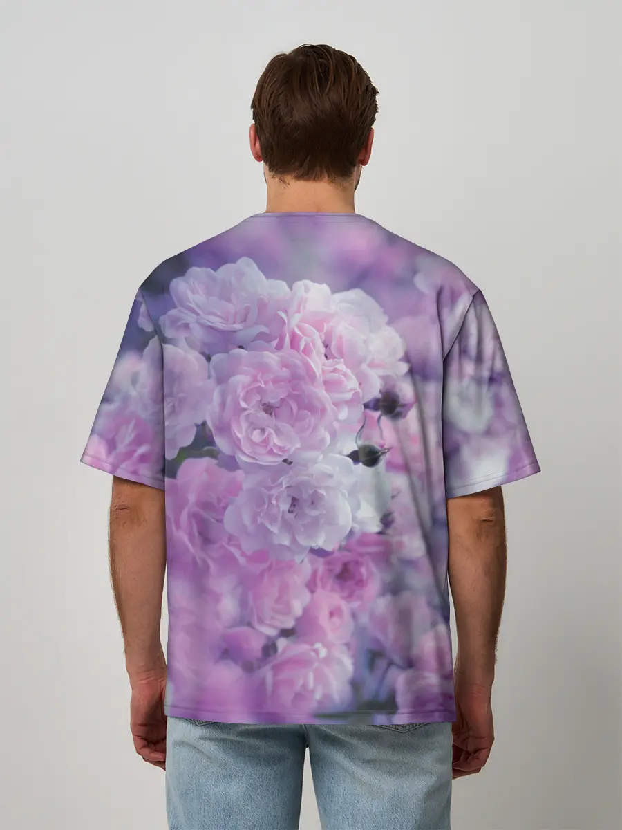 Мужская футболка оверсайз / BTS