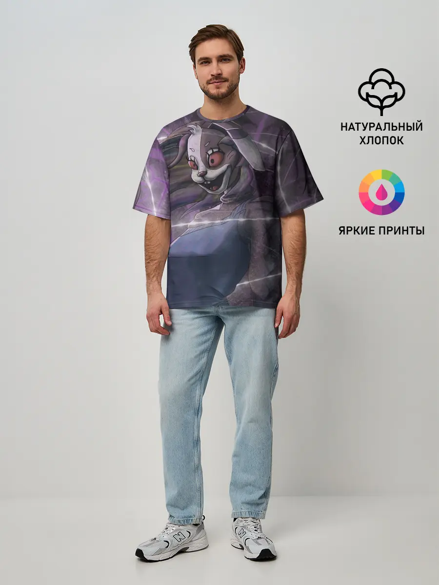 Мужская футболка оверсайз / Венни