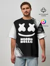 Мужская футболка оверсайз / Marshmello 4