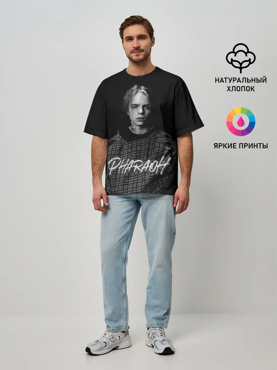 Мужская футболка оверсайз / PHARAOH
