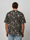 Мужская футболка оверсайз / Scull_pattern_rock