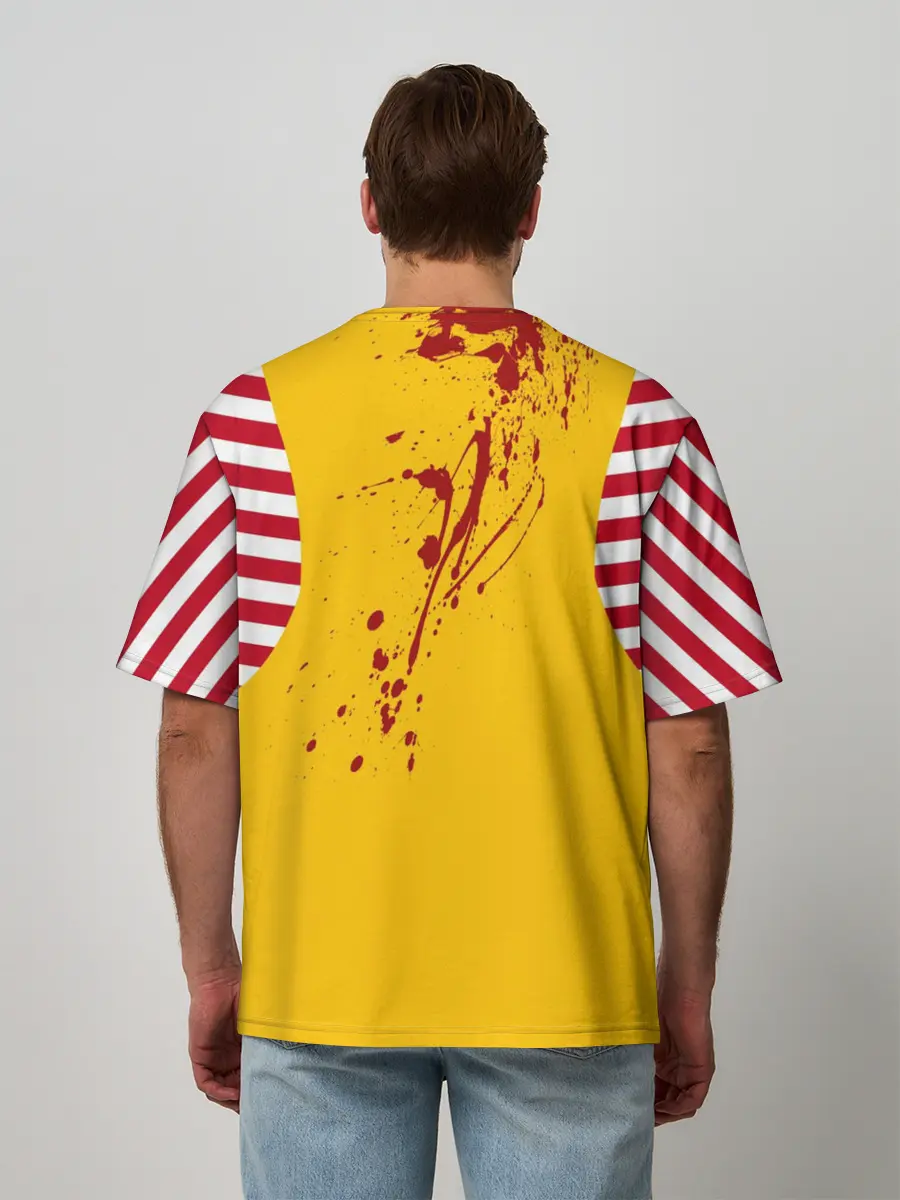 Мужская футболка оверсайз / МакДональдс