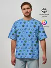 Мужская футболка оверсайз / Stardew valley. Pattern