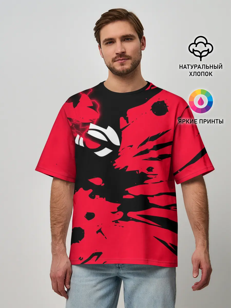 Мужская футболка оверсайз / The Witcher