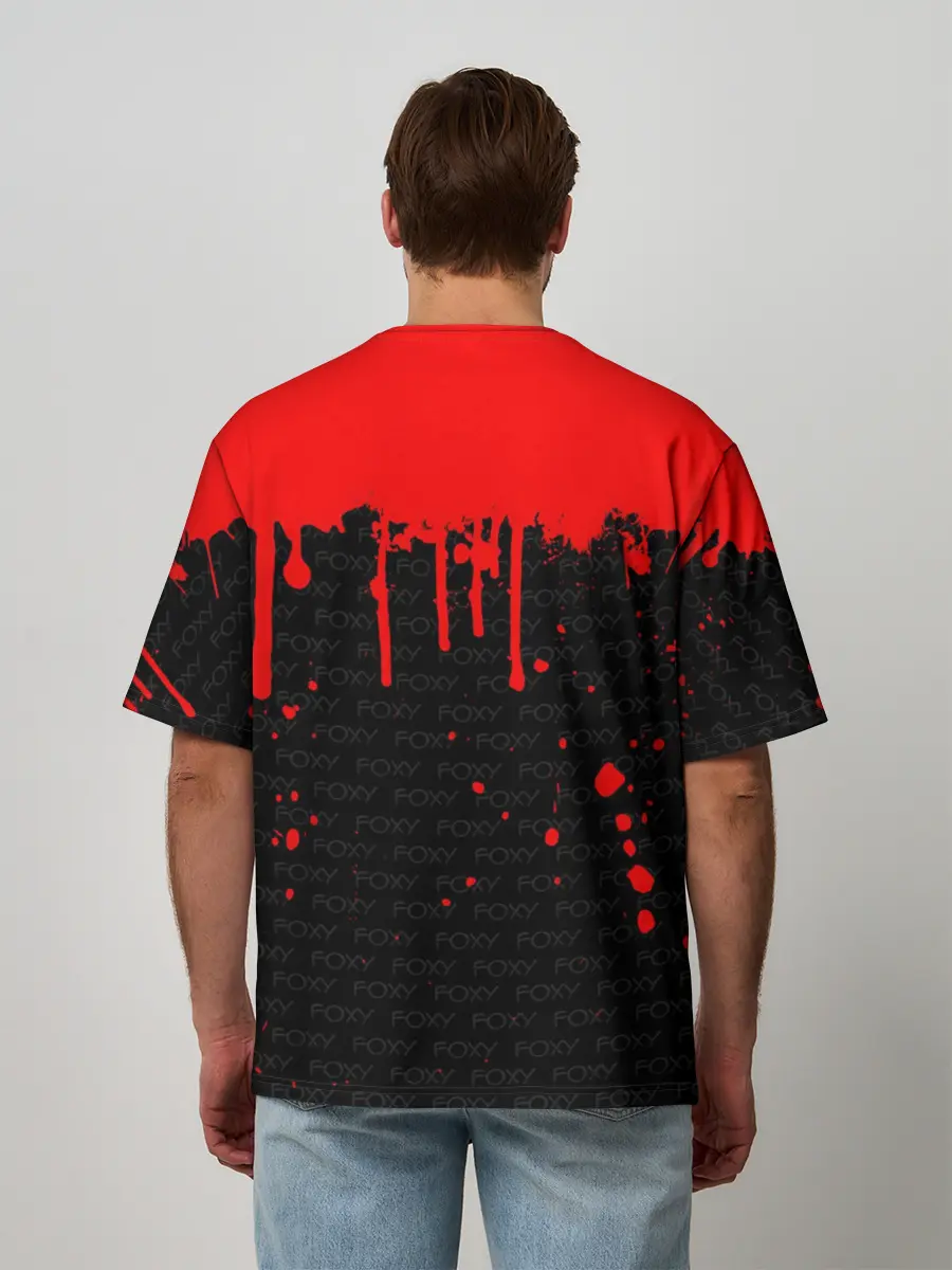 Мужская футболка оверсайз / Five Nights At Freddys