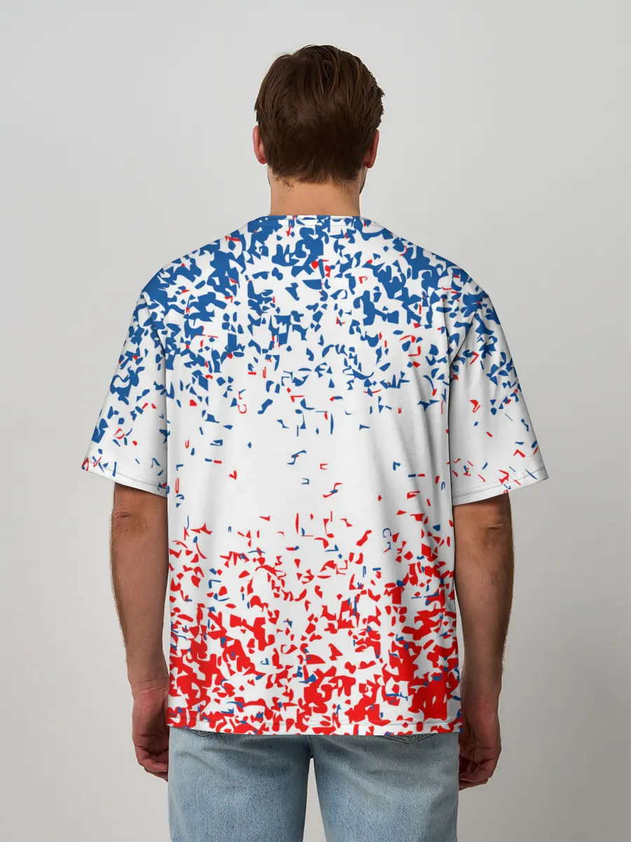 Мужская футболка оверсайз / Сборная Коста-Рики