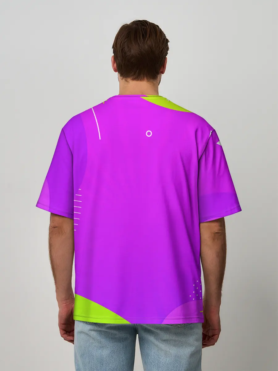 Мужская футболка оверсайз / Fall Guys