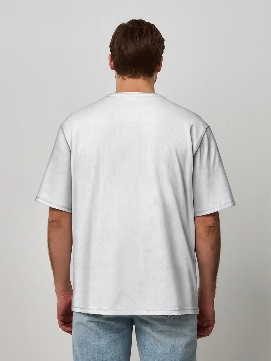 Мужская футболка оверсайз / Бывших не бывает