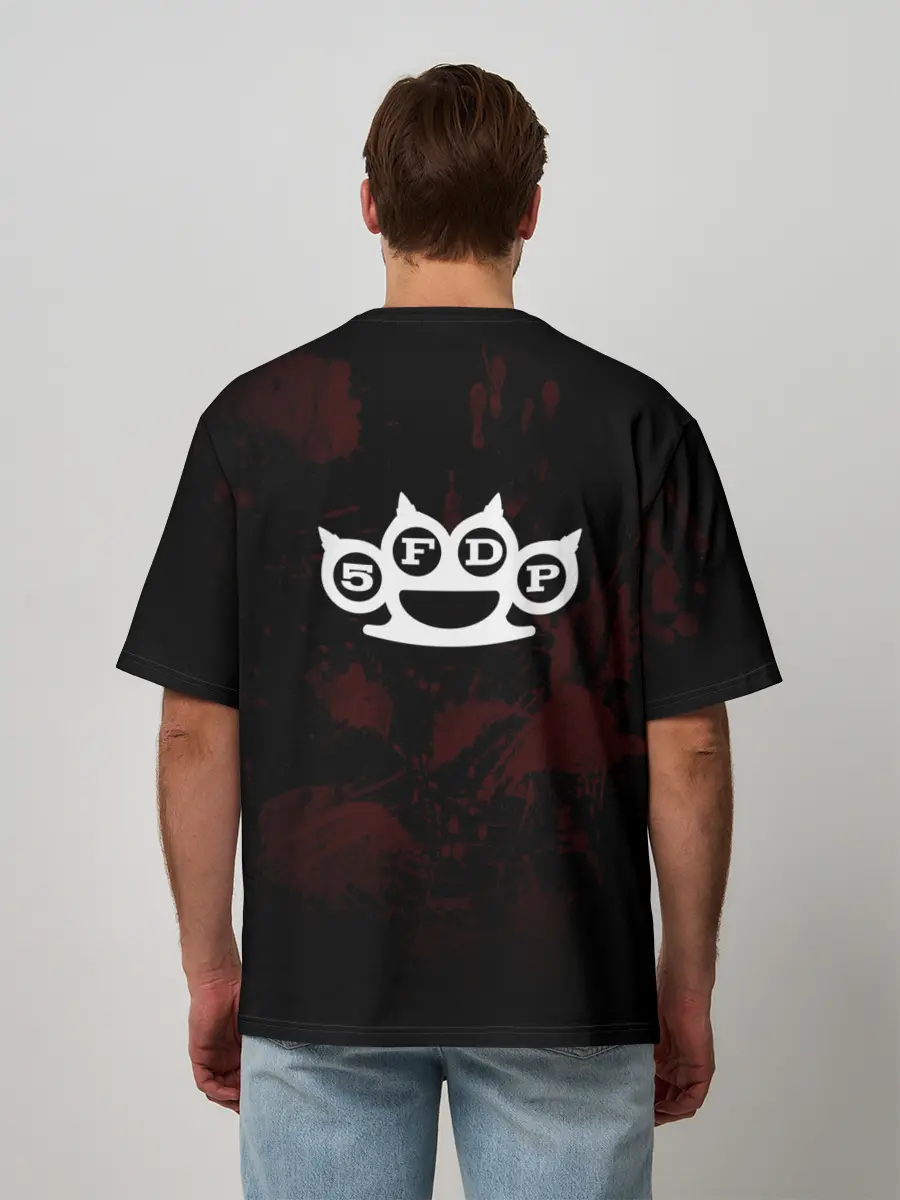 Мужская футболка оверсайз / Five Finger Death Punch