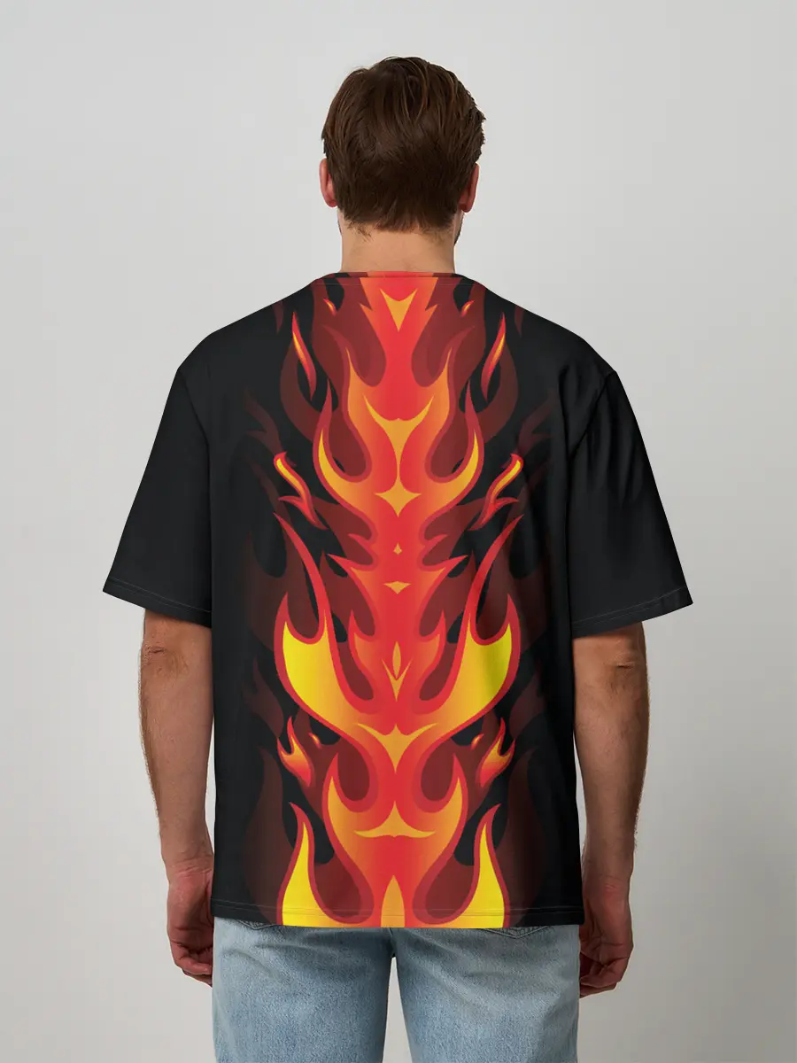 Мужская футболка оверсайз / Iron Maiden