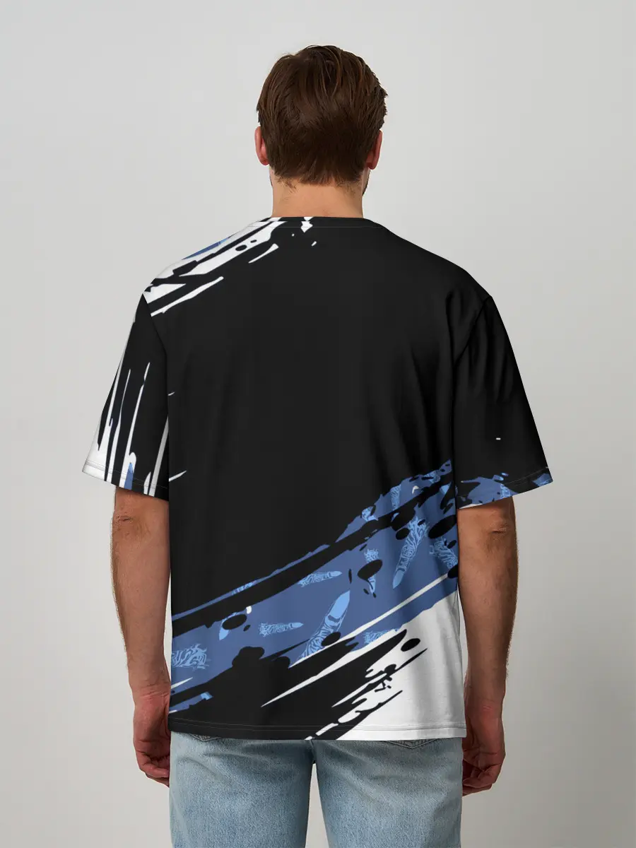 Мужская футболка оверсайз / Махито Магическая битва