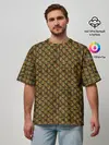 Мужская футболка оверсайз / Reptile Scales