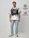 Мужская футболка оверсайз / Audi