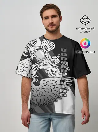 Мужская футболка оверсайз / Bodybuilding