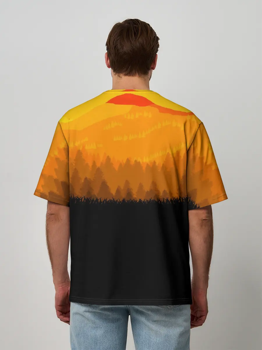 Мужская футболка оверсайз / RED DEAD REDEMPTION