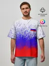 Мужская футболка оверсайз / Россия