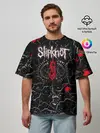 Мужская футболка оверсайз / Slipknot Rock | Слипкнот Музыка Рок Гранж