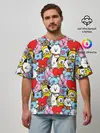 Мужская футболка оверсайз / BT21 / BTS