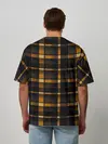 Мужская футболка оверсайз / В клетку