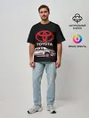 Мужская футболка оверсайз / Tundra - Toyota