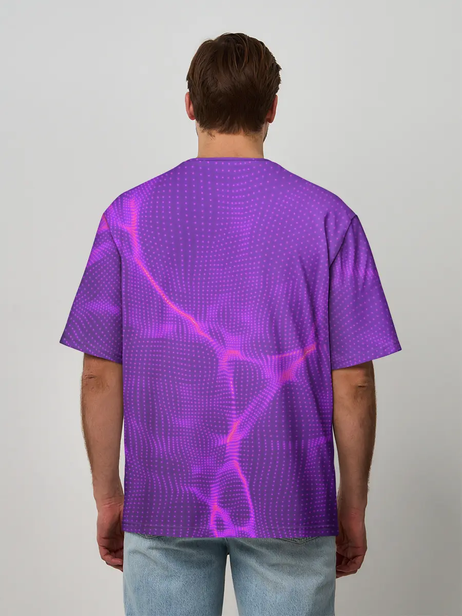 Мужская футболка оверсайз / Geometry Dash | Геометри Даш