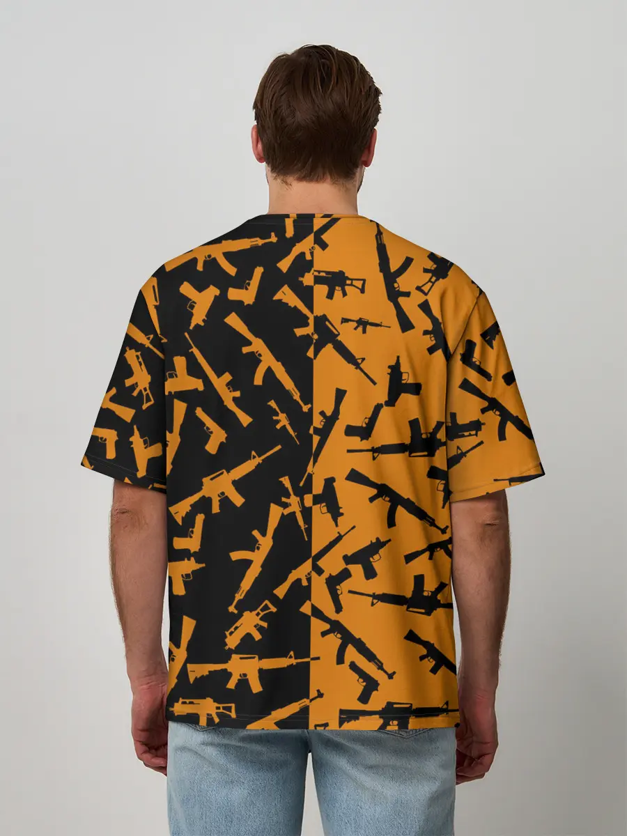 Мужская футболка оверсайз / PUBG 2