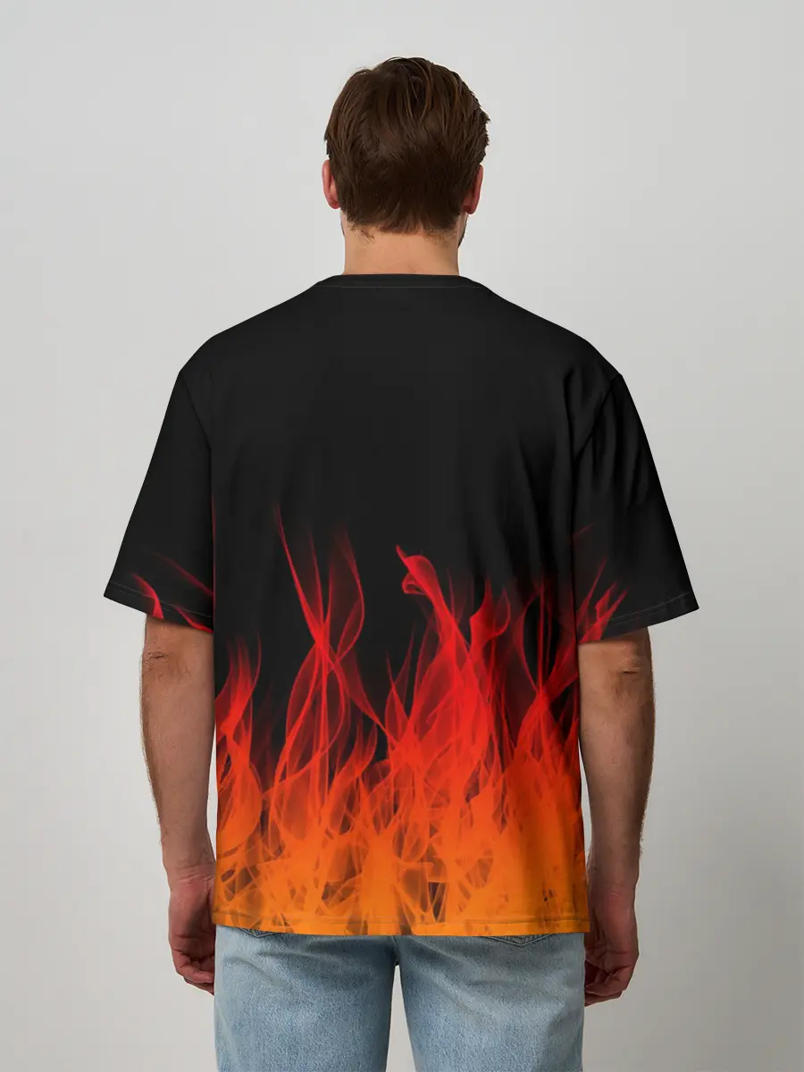 Мужская футболка оверсайз / MANOWAR