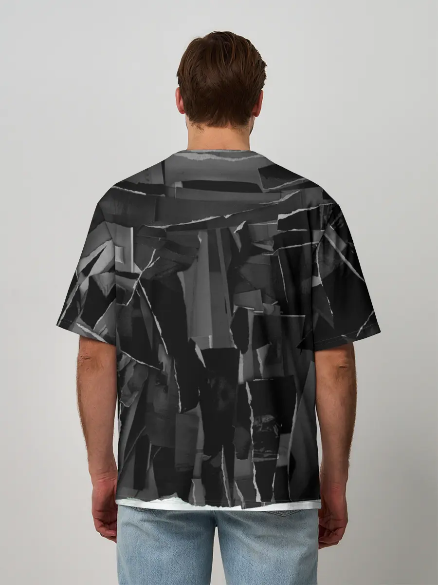 Мужская футболка оверсайз / Lizer