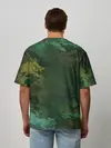 Мужская футболка оверсайз / Армейский Камуфляж | Ранний