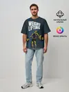 Мужская футболка оверсайз / Wheight lifting