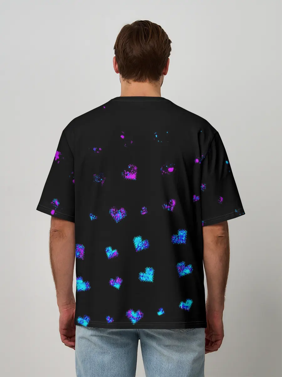 Мужская футболка оверсайз / UNDERTALE / АНДЕРТЕЙЛ