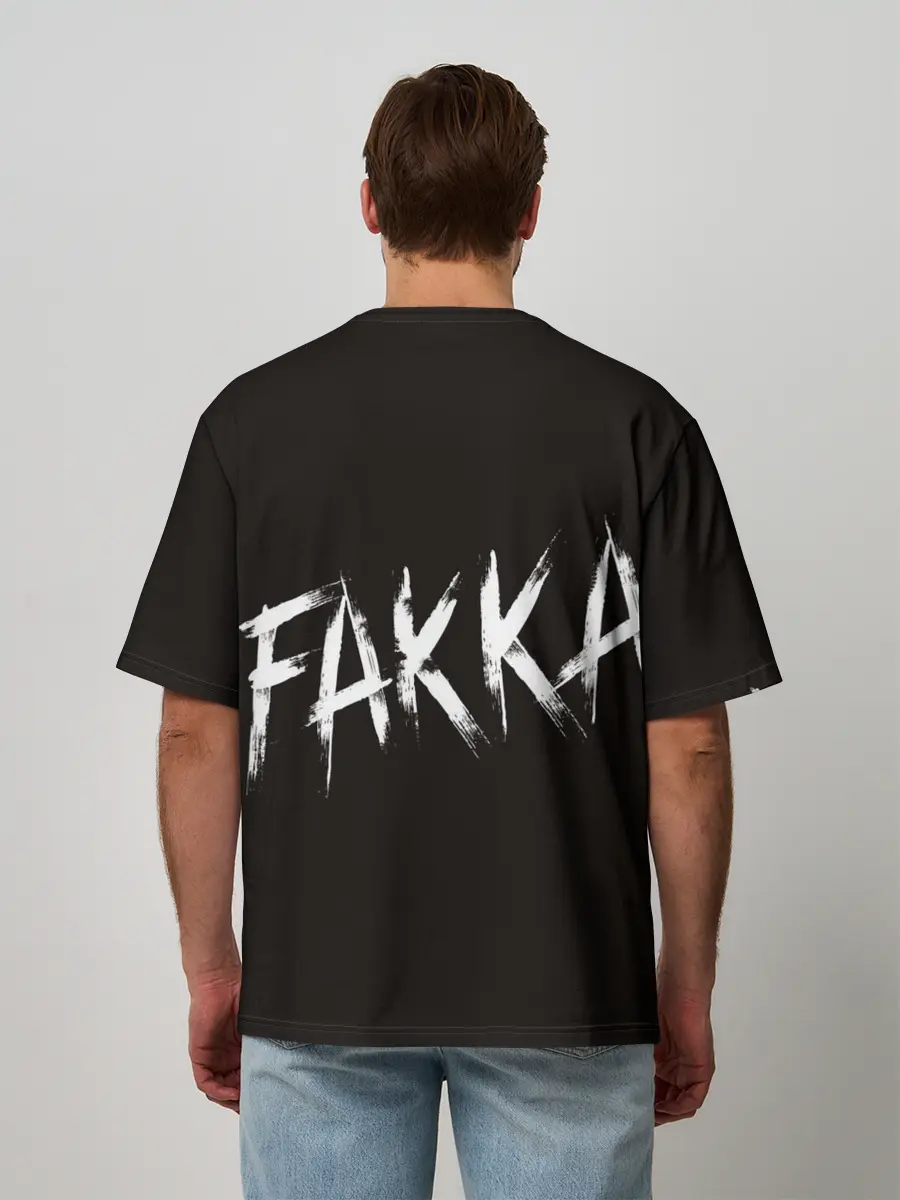 Мужская футболка оверсайз / FAKKA