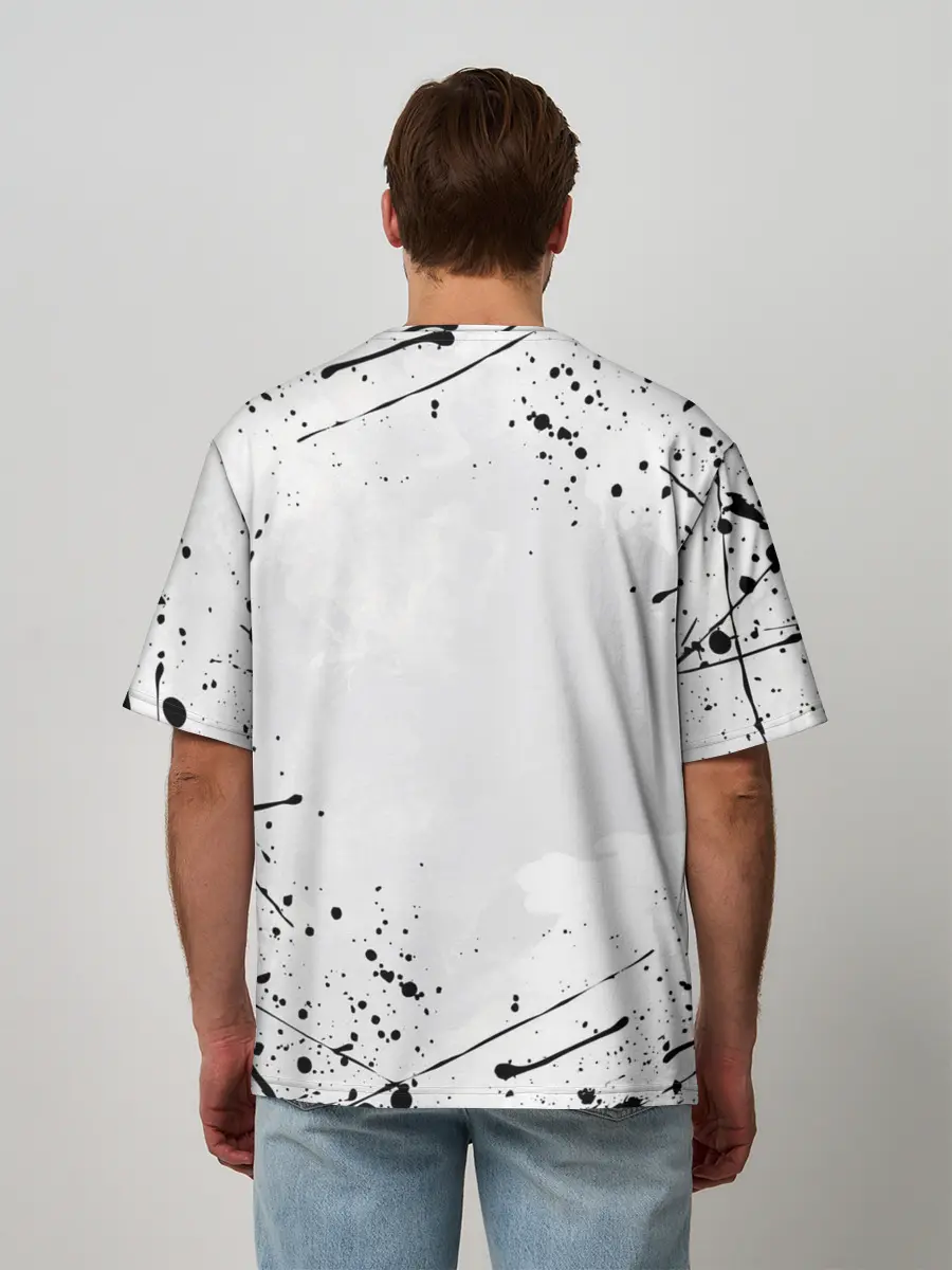 Мужская футболка оверсайз / ЧЕСТЕР | ЛИНКИН ПАРК