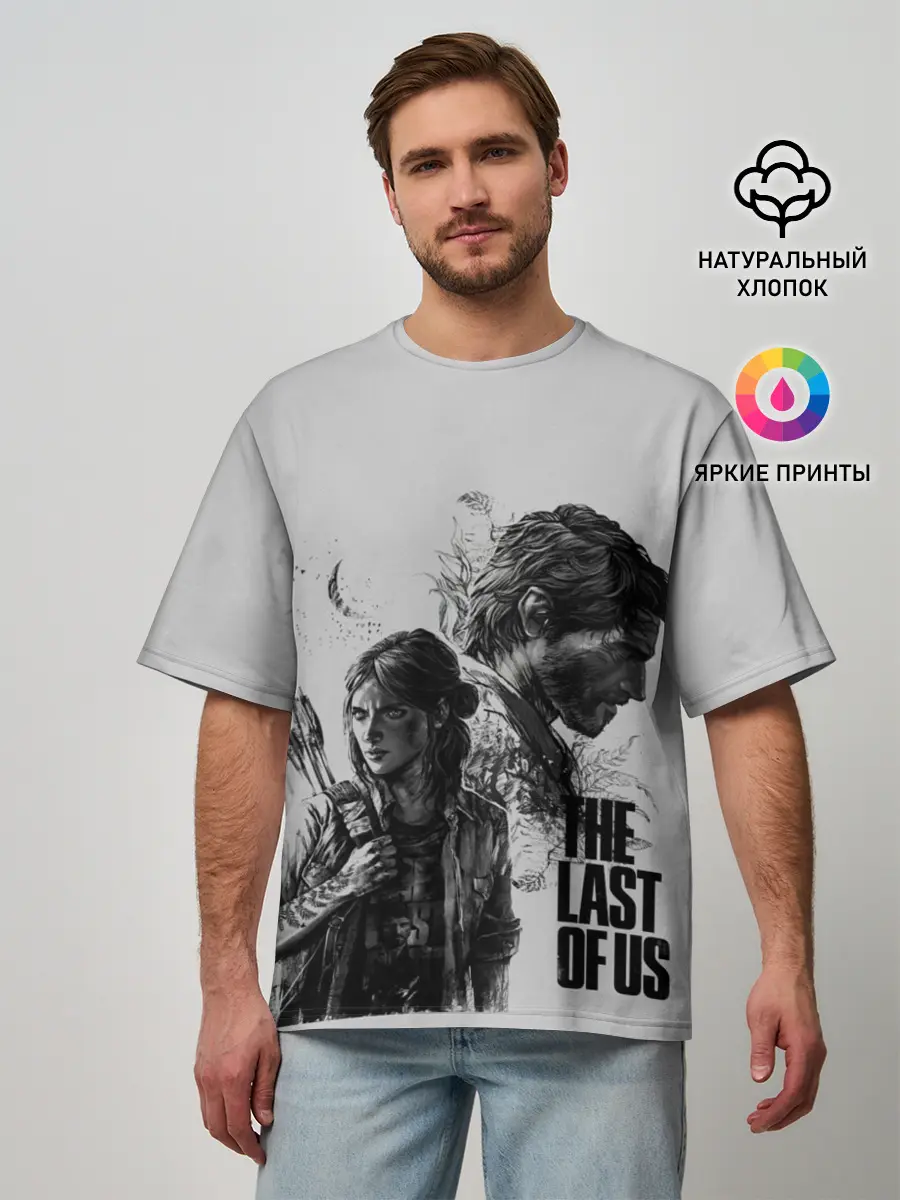 Мужская футболка оверсайз / The Last of Us 2