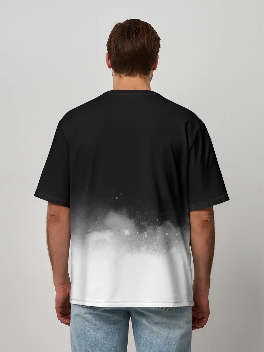 Мужская футболка оверсайз / Человек-бензопила