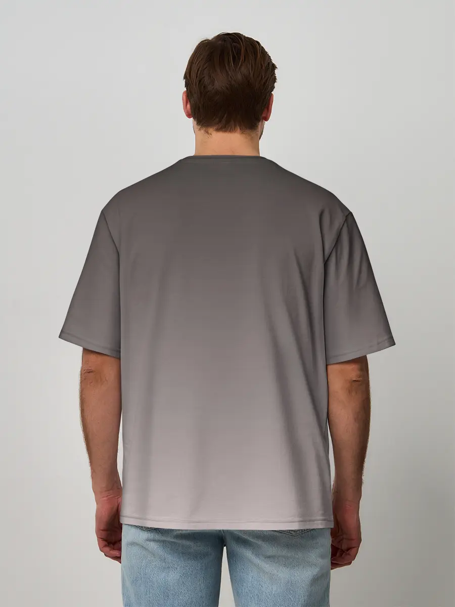 Мужская футболка оверсайз / Senpai,