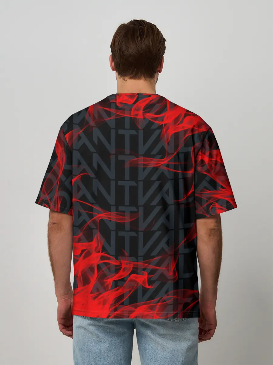 Мужская футболка оверсайз / VALORANT.