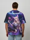 Мужская футболка оверсайз / KDA League of legends