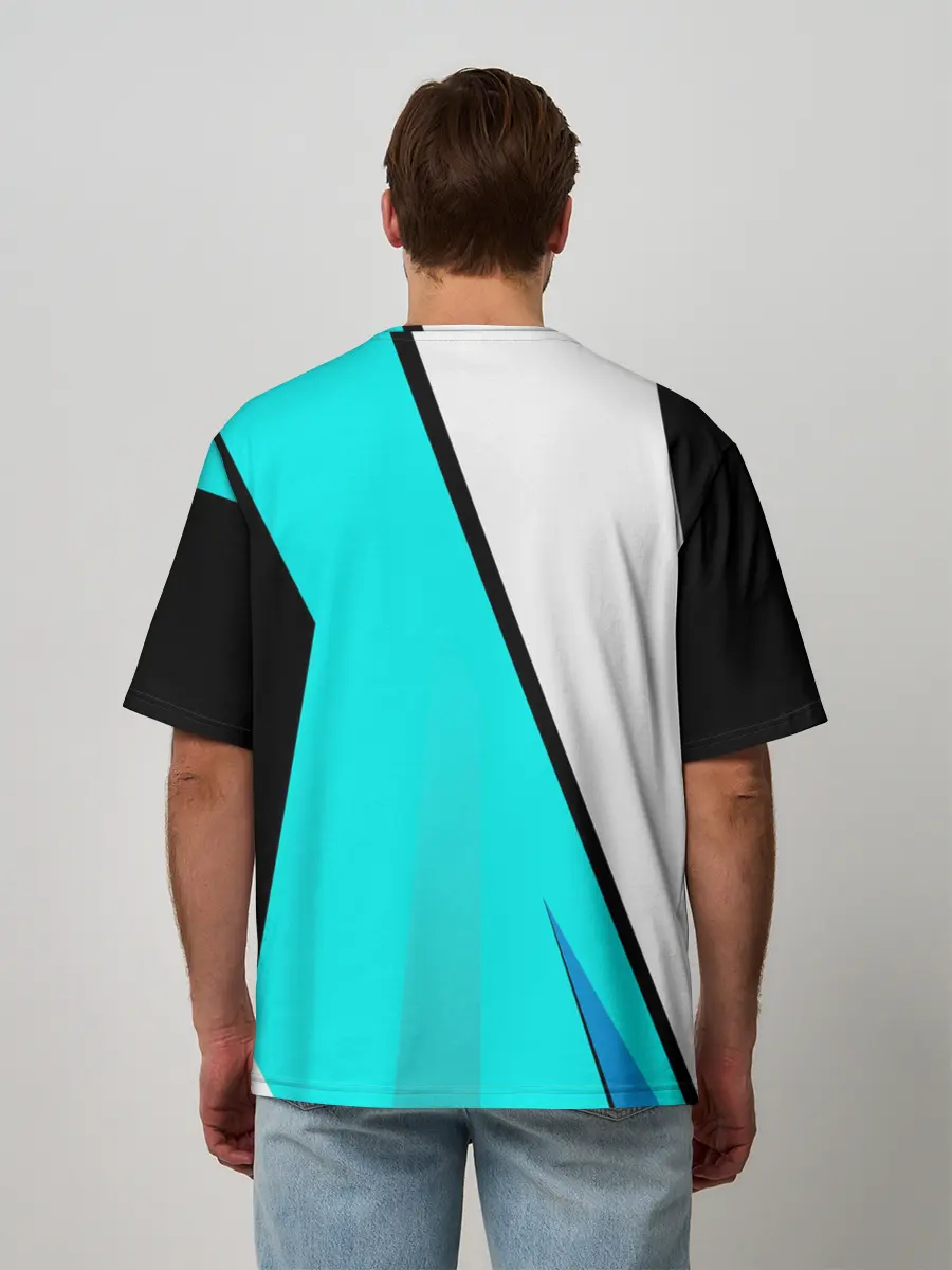 Мужская футболка оверсайз / SpaceX