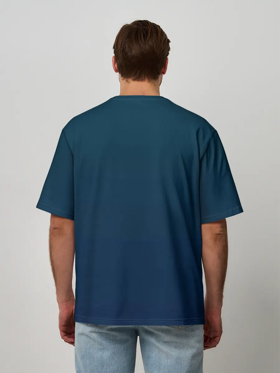 Мужская футболка оверсайз / Ктулху