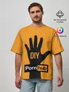 Мужская футболка оверсайз / Pornhub