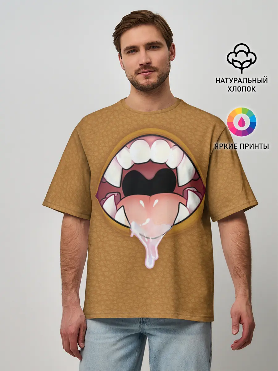 Мужская футболка оверсайз / SCP 101